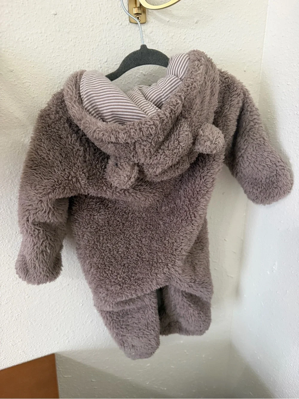 Baby Sherpa one-piece outerwear 3M
